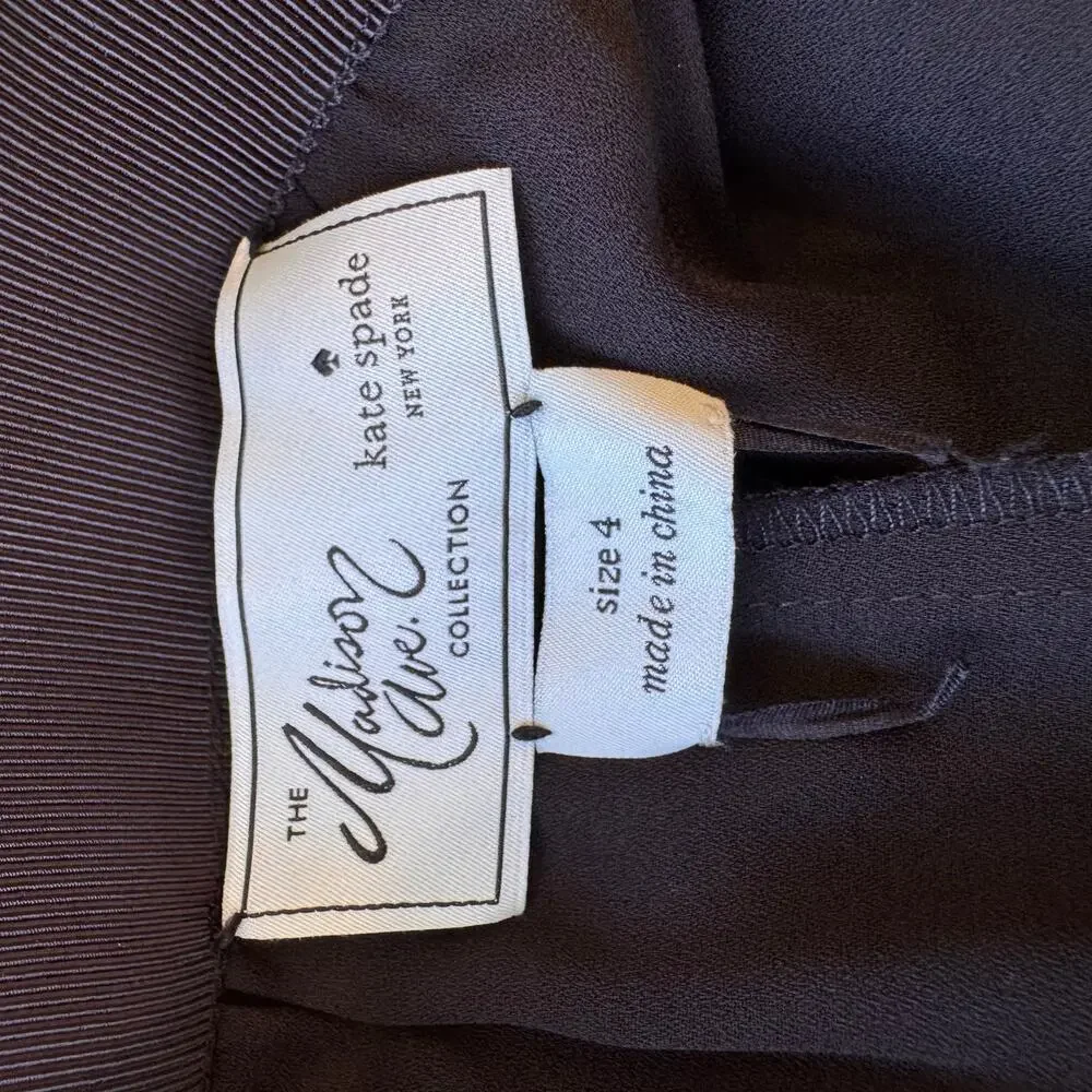 Kate Spade Madison Ave Collection Black Star Tulle Skirt Women’s Size 4 boho
